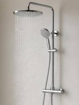 Rainfall Shower Set, Chrome