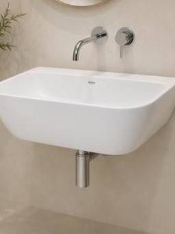 Wall-Hung Ceramic Basin