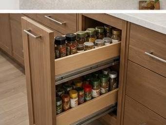Pull-Out Spice Rack Kit