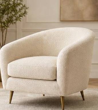 Boucle Accent Armchair