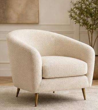 Boucle Accent Armchair