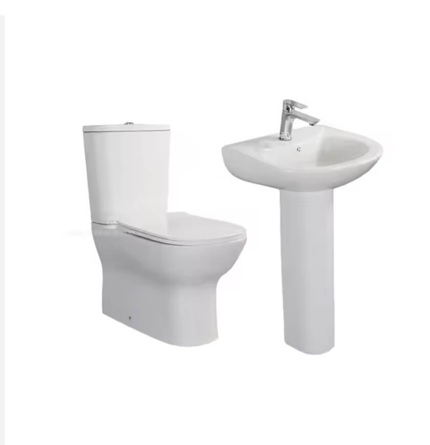 Modern ceramic WC Toilet set