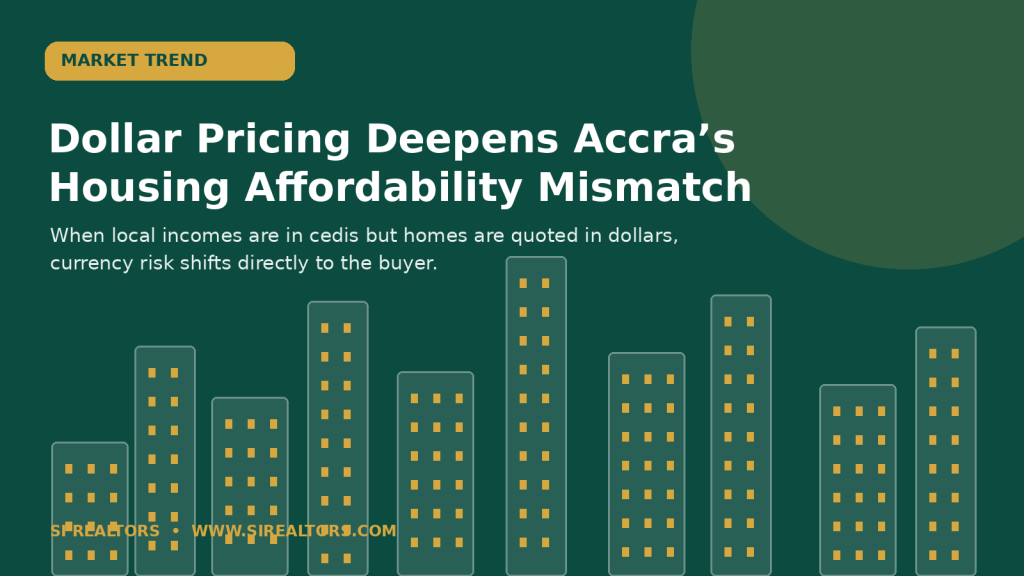 Dollar Pricing Deepens Accra’s Housing Affordability Mismatch