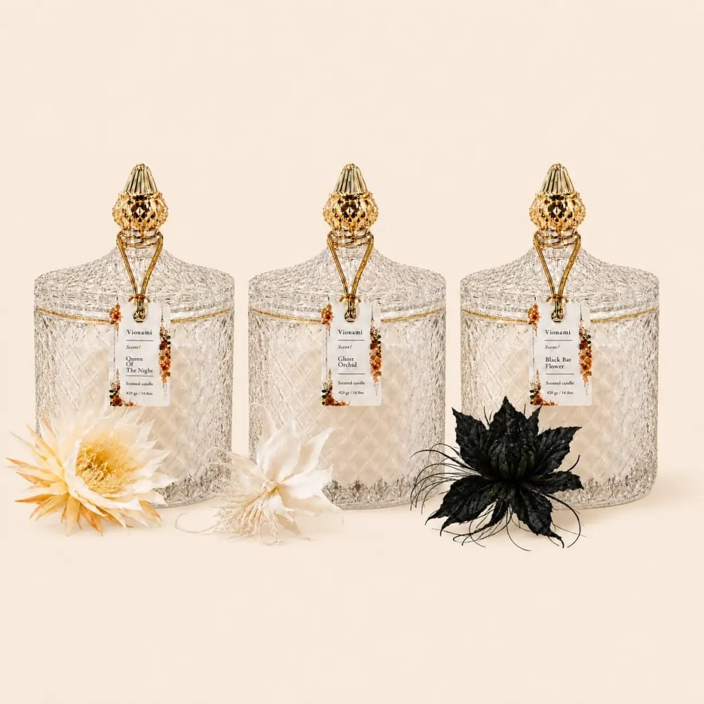 Luxury Scented Candle Trio