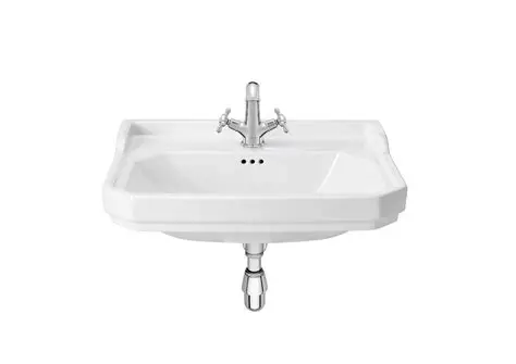 Premium Wall-Hung Vitreous-China Basin – Concealed Bracket Kit