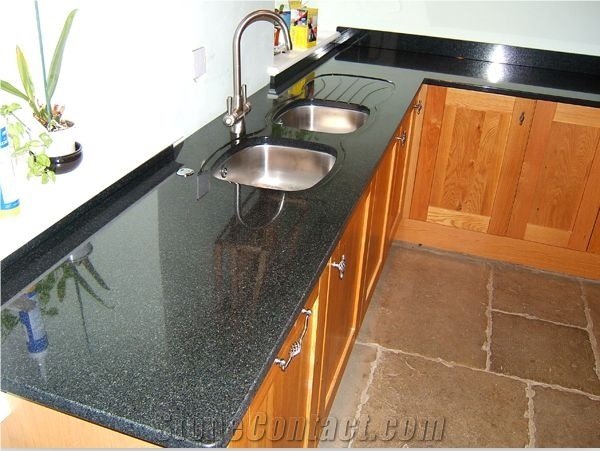 Black Galaxy Granite Countertop