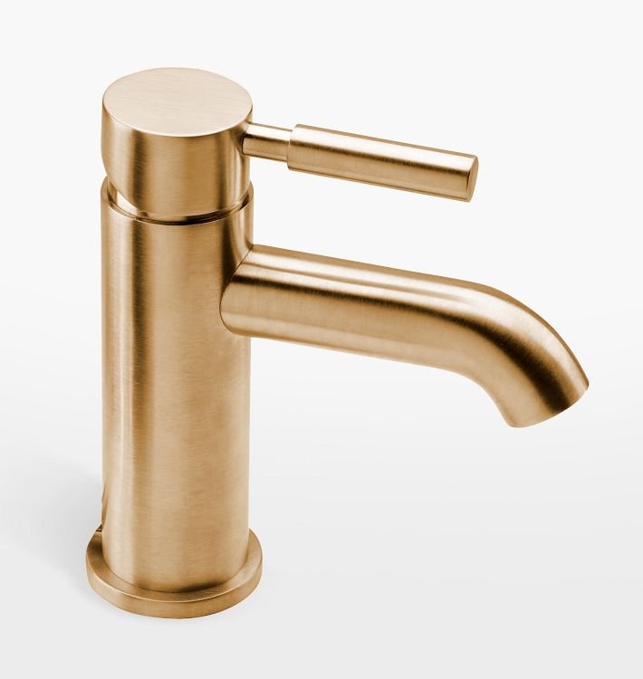 Brushed Brass Bathroom Faucet