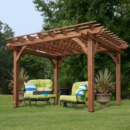 Cedar Wood Pergola Kit