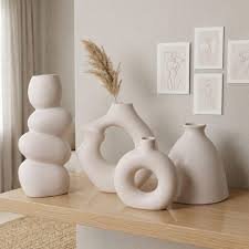 Ceramic Sculptural Vase Set