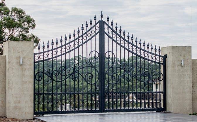 Custom Steel Security Gate