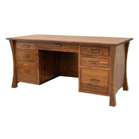 Executive Oak Study Desk