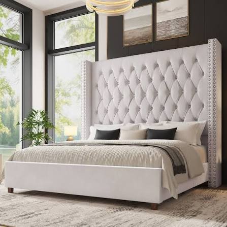 King Upholstered Bed