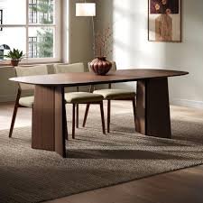 Walnut 8-Seater Dining Table